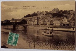 CPA Circulée 1910 , Pontoise (Val-d'Oise) Bords De L'Oise, Vue Prise De La Pointe De L'isle Du Pothuis  (56) - Pontoise