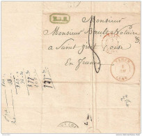 TFL 05 - Lettre Du 27 Janvier 1846 - Cachet Namur - 1801-1848: Voorlopers XIX