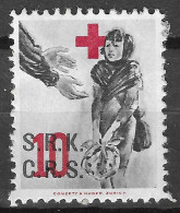 S.R.K. C.R.S.   Red Cross Croix Rouge VIGNETTE Reklamemarke  SCHWEIZ Soldatenmarke: S.R.K. 10, Ungebraucht SUISSE - Erinnophilie