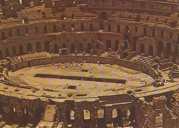 LE COLISEE D EL JEM, L ARENE COULEUR REF 16371 - Tunisia