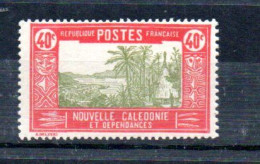 NOUVELLE CALEDONIE - NEW CALEDONIA - 40 Cents - 1928 - CASE DE CHEF INDIGENE - - Ungebraucht