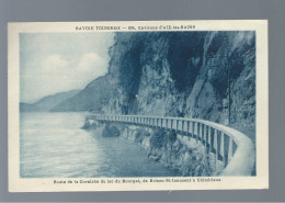 CPA - 73 - Environs D'Aix-les-Bains - Route De La Corniche Du Lac Du Bourget, De Brison-St-Innocent à Chindrieux - Non C - Sonstige & Ohne Zuordnung