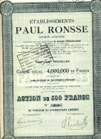 Ets. PAUL RONSSE - Textil