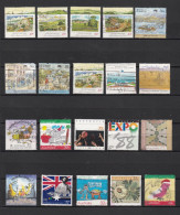 Australie 1 Lot De 20 Timbres Oblitérés   (a10) - Gebraucht