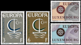 Luxembourg 1966/1967, Europa CEPT - 4 V. MNH - Other & Unclassified