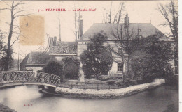 37. FRANCUEIL. CPA.  LE MOULIN NEUF.. ANNEE 1905 + TEXTE - Autres & Non Classés