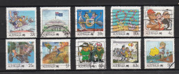 Australie 1 Lot De 10 Timbres Oblitérés   (a13) - Gebraucht