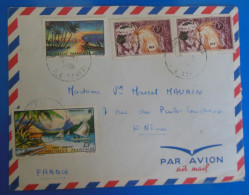 TIMBRE SUR LETTRE   -  POLYNESIE FRANCAISE - Covers & Documents