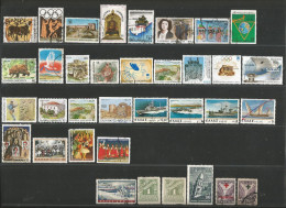 Grèce 1 Lot De 35 Timbres Oblitérés (N20) - Collections (without Album)