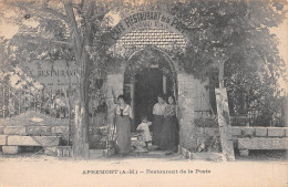 ASPREMONT (Alpes-Maritimes) - Apremont - Café-Restaurant De La Poste, Gaspard Roux - Voyagé 1919 (2 Scans) - Andere & Zonder Classificatie