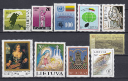 LITHUANIA 1991-1997 Single Stamps MNH(**) #Lt1163 - Lituanie