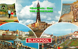 R421607 Blackpool. Color Gloss View Series. Bamforth. Multi View - Wereld