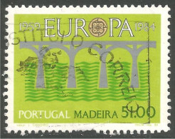 EU84-92a EUROPA CEPT 1984 Madeira Pont Bridge Brücke Puente Brug Ponte - 1984