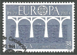 EU84-95 EUROPA CEPT 1984 Espagne Pont Bridge Brücke Puente Brug Ponte - 1984