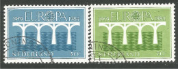 EU84-82a EUROPA CEPT 1984 Netherlands Pont Bridge Brücke Puente Brug Ponte - 1984