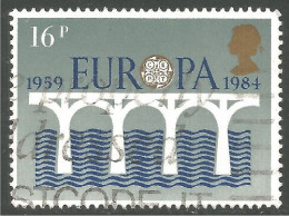 EU84-68b EUROPA CEPT 1984 Great Britain Pont Bridge Brücke Puente Brug Ponte - 1984