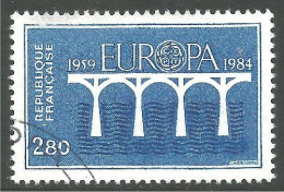 EU84-65c EUROPA CEPT 1984 France Pont Bridge Brücke Puente Brug Ponte - Bridges