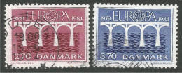 EU84-60a EUROPA CEPT 1984 Danemark Pont Bridge Brücke Puente Brug Ponte - 1984