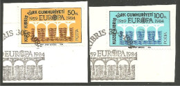 EU84-33 EUROPA CEPT 1984 Cyprus Chypre Pont Bridge Brücke Puente Brug Ponte FD PJ - 1984