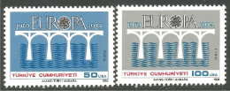EU84-21a EUROPA CEPT 1984 Turquie Pont Bridge Brücke Puente Brug Ponte MNH ** Neuf SC - 1984