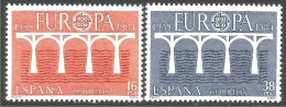 EU84-19 EUROPA CEPT 1984 Espagne Spain Pont Bridge Brücke Puente Brug Ponte MNH ** Neuf SC - 1984