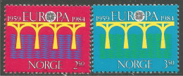 EU84-18 EUROPA CEPT 1984 Norway Norvège Pont Bridge Brücke Puente Brug Ponte MNH ** Neuf SC - 1984