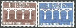 EU84-3 EUROPA CEPT 1984 Andorra Pont Bridge Brücke Puente Brug Ponte MNH ** Neuf SC - 1984