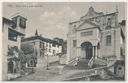Cartolina  Orta  (Italie)  Chiesa Santa Maria  E Casa Rusconi   ED Fornara 3165 - Other & Unclassified