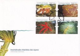 FDC  2000  Açores - Vie Marine