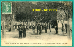 Annot - La Place Et Les Joueurs De Boules - Sonstige & Ohne Zuordnung