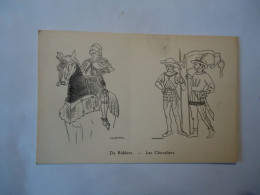 BELGIUM POSTCARDS Melle Van Gent LES CHEVALIERS - Autres & Non Classés