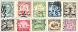 USA # 692-701 - 1931 Rotary Stamps, Set Of 10 + 4 Others Used - Gebruikt