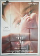 Affiche Originale De Cinéma "The Tree Of Life" Avec Brad Pitt, Srean Peen & Jessican Chastain De 2011 - Manifesti & Poster