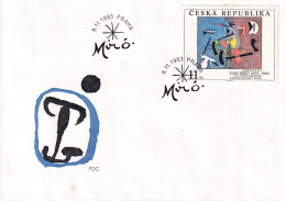 FDC  1993  R,CHECA   MIRO - Sonstige & Ohne Zuordnung