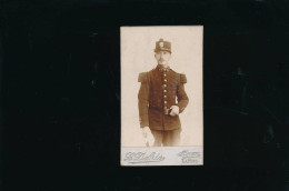 Photographie CDV  Debrié à Chauny Uniforme à Identifier Militaire MArcel Toulon - Oorlog, Militair