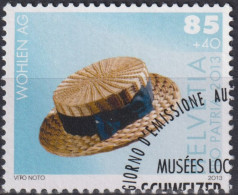 2013 Schweiz Pro Patria ⵙ Zum:CH B321, Mi:CH 2294, Yt:CH 2219, Dorfmuseum Wohlen AG - Used Stamps