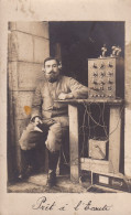 Radio TSF Du P.G.4 à Soissons 15-11-1917      Carte Photo Type CPA - Materiaal
