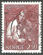 EU85-63a EUROPA CEPT 1985 Norway Augundsson Violin Fiddler Violon Viole - Muziek