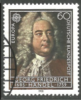 EU85-56c EUROPA CEPT 1985 Germany Georg Friedrich Handel - Otros & Sin Clasificación