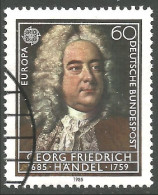 EU85-56d EUROPA CEPT 1985 Germany Georg Friedrich Handel - Andere & Zonder Classificatie