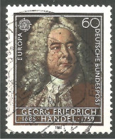 EU85-56e EUROPA CEPT 1985 Germany Georg Friedrich Handel - Musica