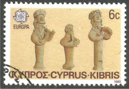 EU85-53a EUROPA CEPT 1985 Chypre Musiciens Musicians - Music