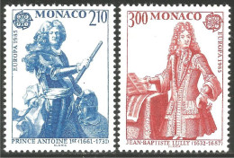 EU85-24b EUROPA CEPT 1985 Monaco Compositeur Lully Composer MNH ** Neuf SC - Ungebraucht