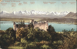 11770157 Villeneuve VD Chateau Et Les Alpes Villeneuve VD - Otros & Sin Clasificación