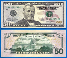 USA 50 Dollars 2017 A 2017A Mint Nerw York B2 Suffix C US Etats Unis United States Dollar Paypal Bitcoin - Biljetten Van De  Federal Reserve (1928-...)