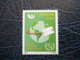 Universal Postal Union, UPU  # Lithuania Lietuva Litauen Lituanie Litouwen #1 2022 MNH - Lituania