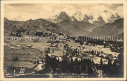 11770076 Beatenberg Mit Schreckhorn Eiger Moench Jungfrau Beatenberg - Sonstige & Ohne Zuordnung