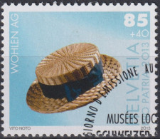 2013 Schweiz Pro Patria, Dorfmuseum Wohlen AG ⵙ Zum:CH B321, Mi:CH 2294, Yt:CH 2219, - Used Stamps
