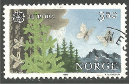 EU86-45 EUROPA CEPT 1986 Norway Butterfly - Papillons