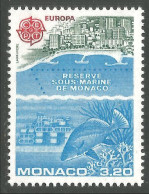 EU86-23a EUROPA CEPT 1986 Monaco Poisson MNH ** Neuf SC - Poissons